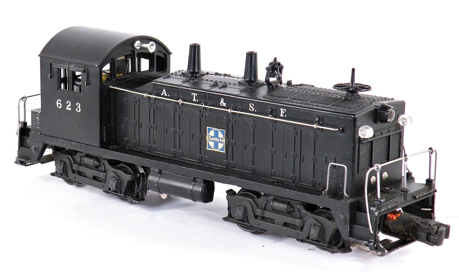 Lionel PW 623 Santa Fe NW-2 Diesel Switcher with BAD BOX /3/ 1952-54