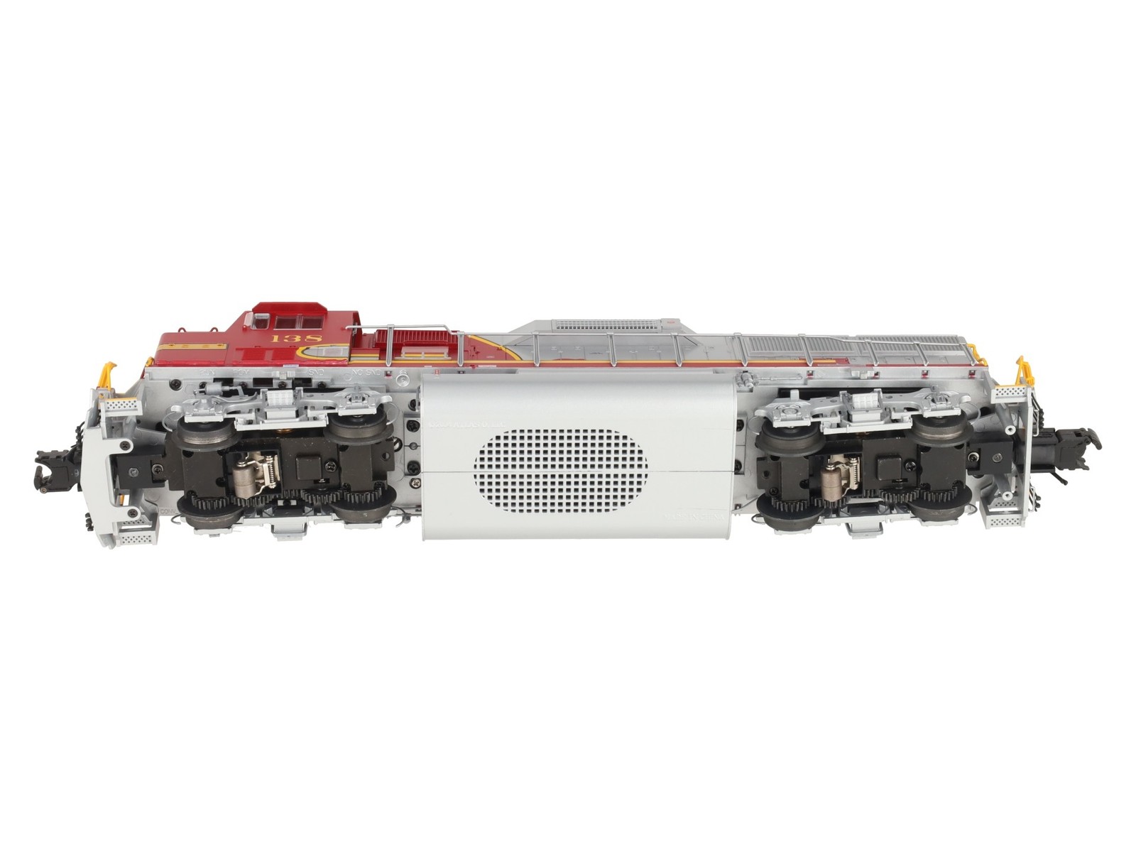 Atlas 1282-5 O Santa Fe GP60M Diesel Locomotive w/TMCC #138 – 3 Rail EX/Box