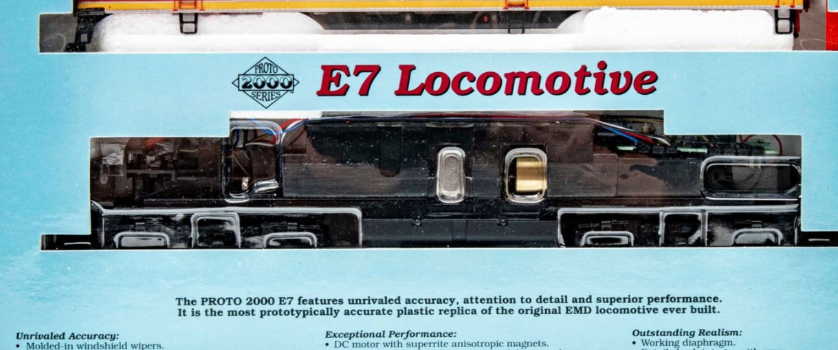 Proto 2000 Series E7 Locomotiv #21079 FEC #1017 A Mars LigtHO Florida East Coast