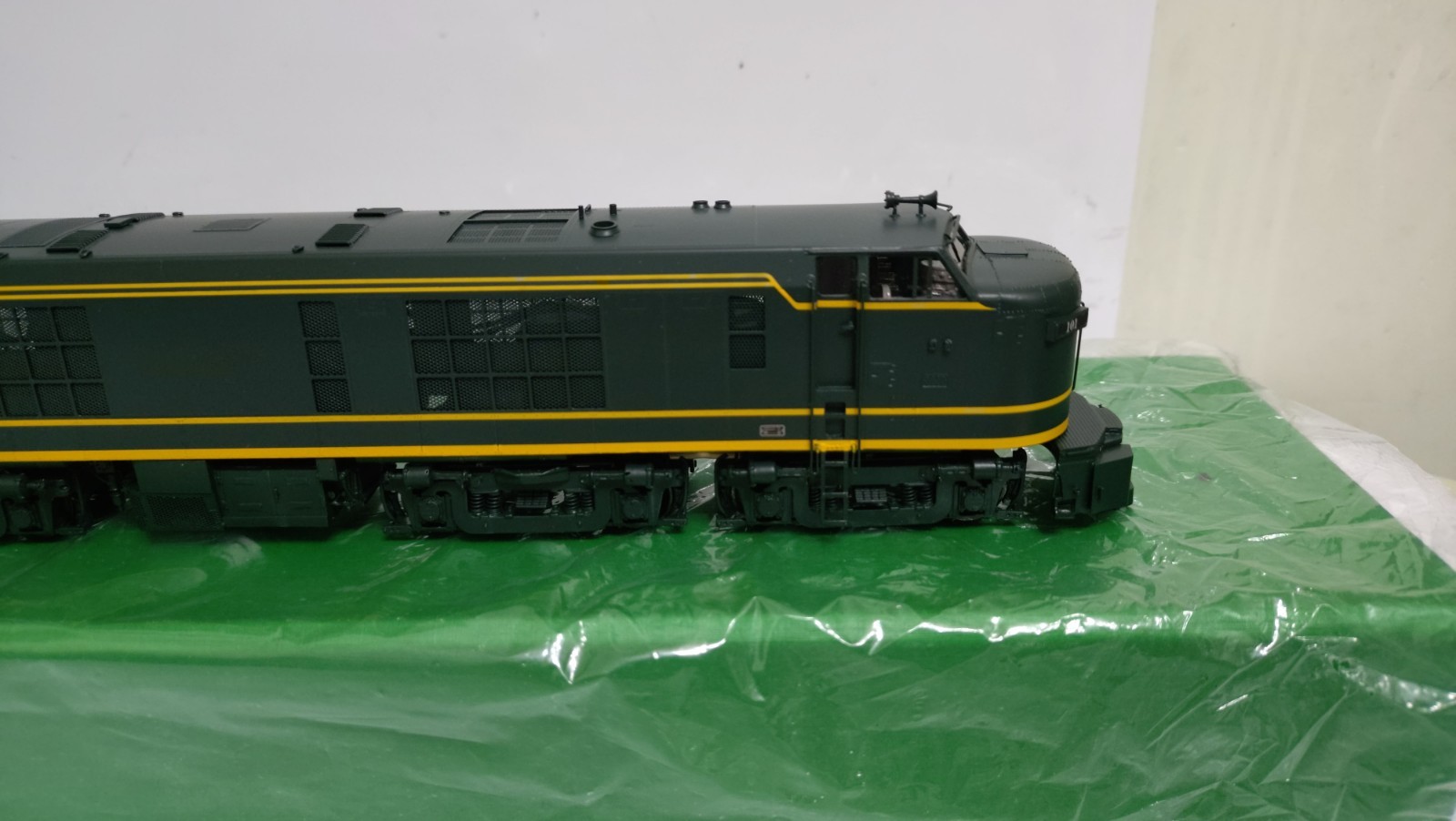 Overland (OMI) Brass Alco/GE Double Ended Gas Turbine – HO scale