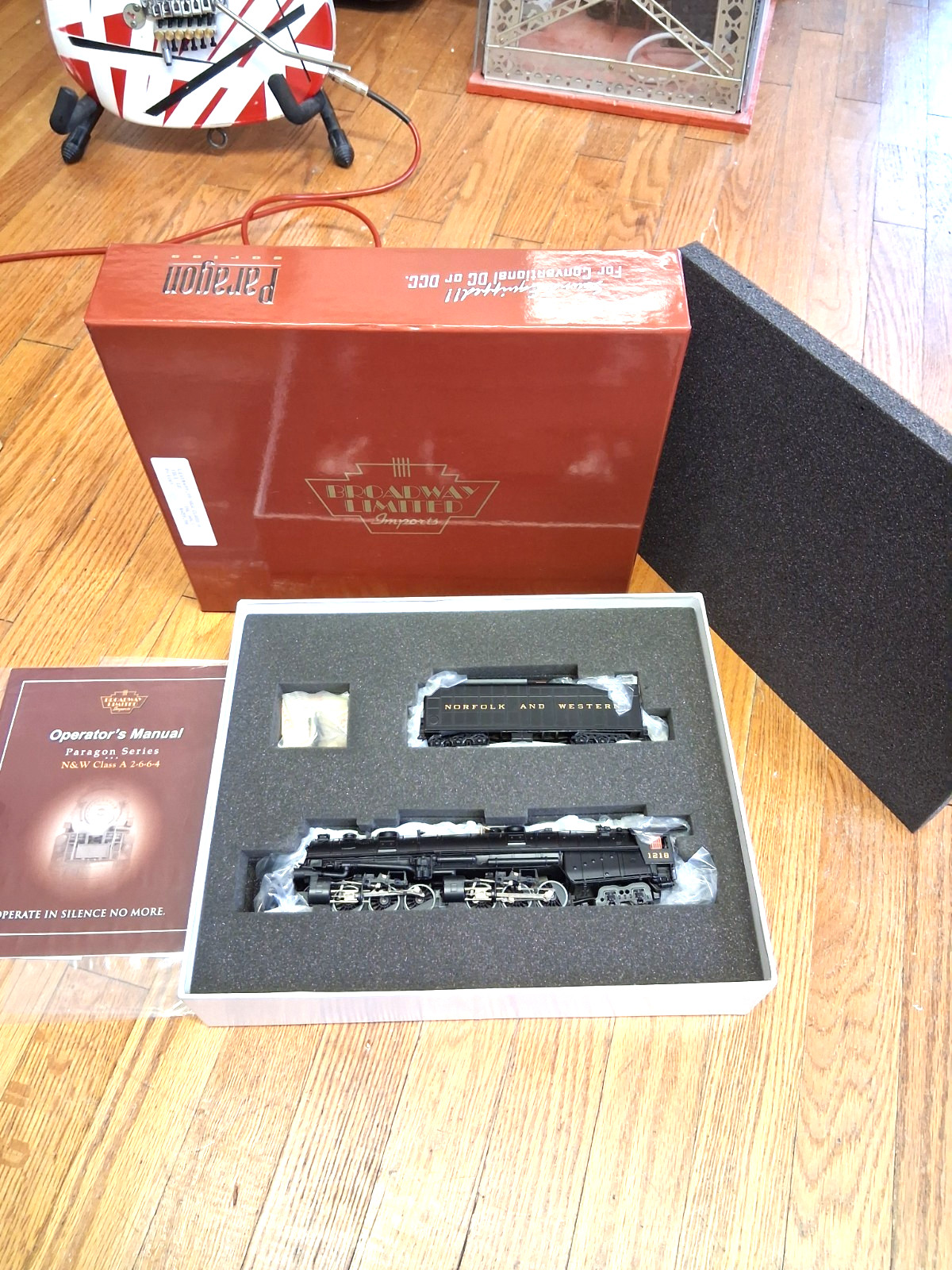 HO Scale BROADWAY LIMITED N&W Class A 2-6-6-4 #1218 PARAGON MINT IN THE BOX!