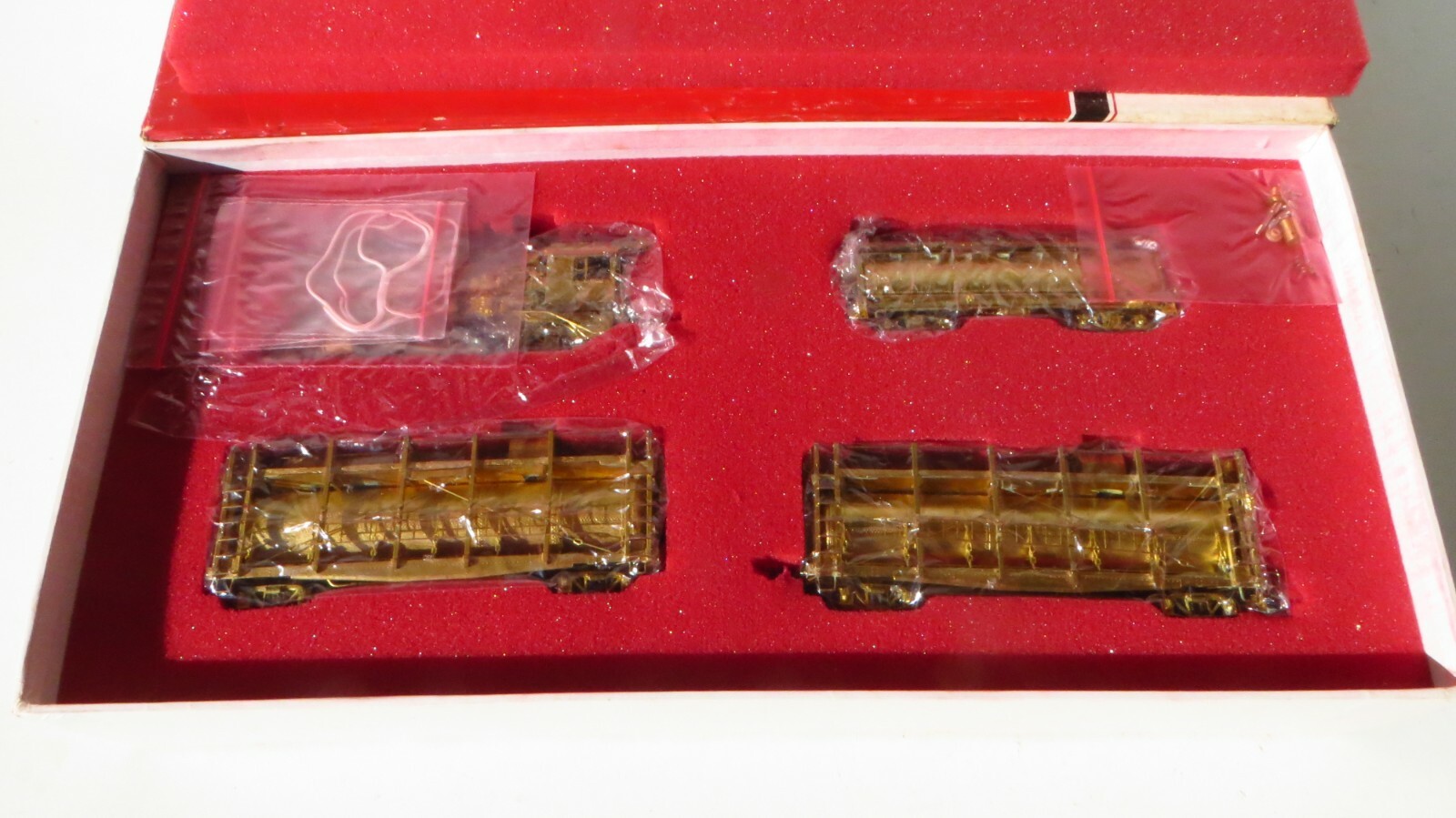 WESTSIDE MODEL CO HO BRASS SP T-1 FIRE TRAIN 2252 4-6-0