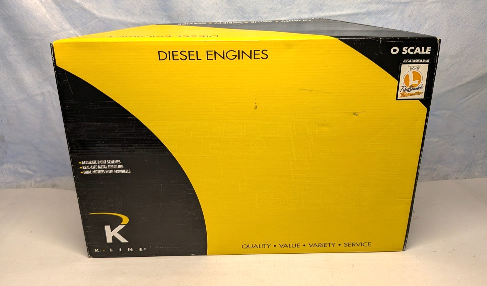 K-Line K-25701 NYC F-3 Diesel A-A, Both Powered C-9 NIB