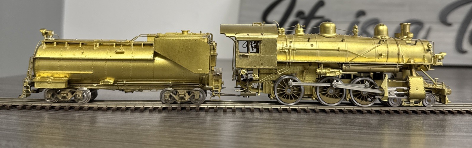 Precision Scale Co. HO Brass #PSC-15614 Ten Wheeler Southern Pacific 4-6-0 T-28
