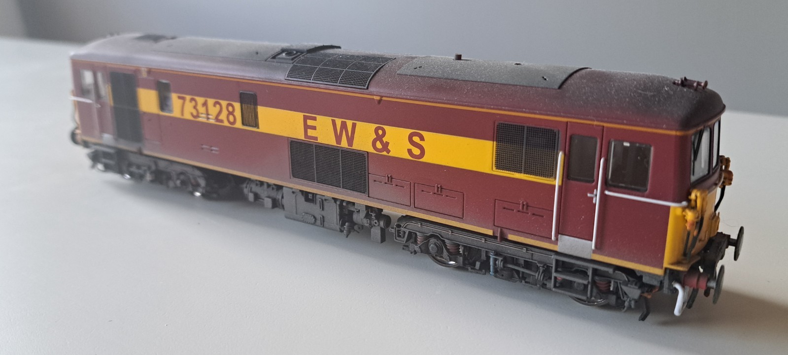 Dapol OO Gauge Class 73 Weathered EWS