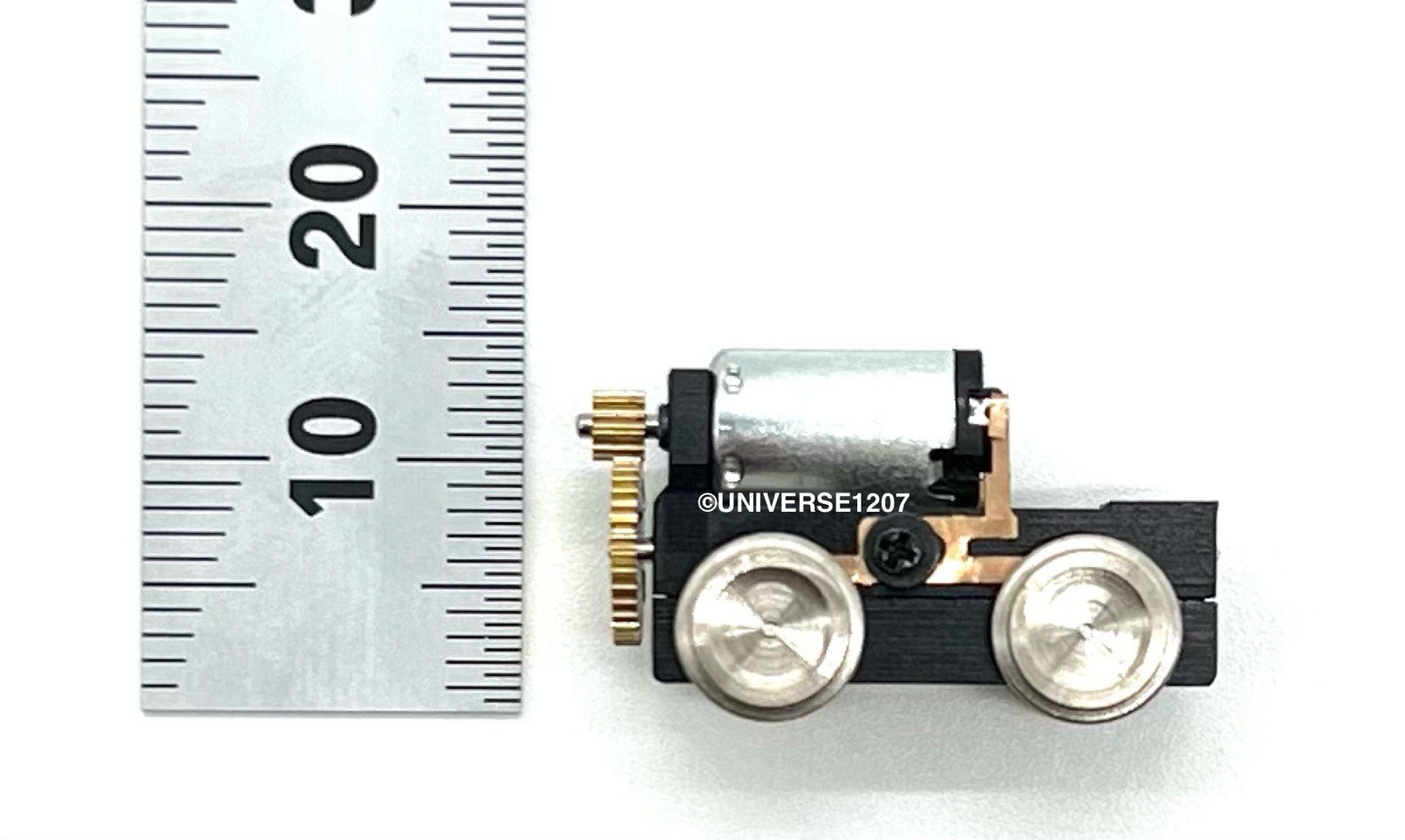 N/HOn30/HOe/009/On18/O9 Narrow Gauge Locomotive Power Drive Chassis 12mm/6mm H0e