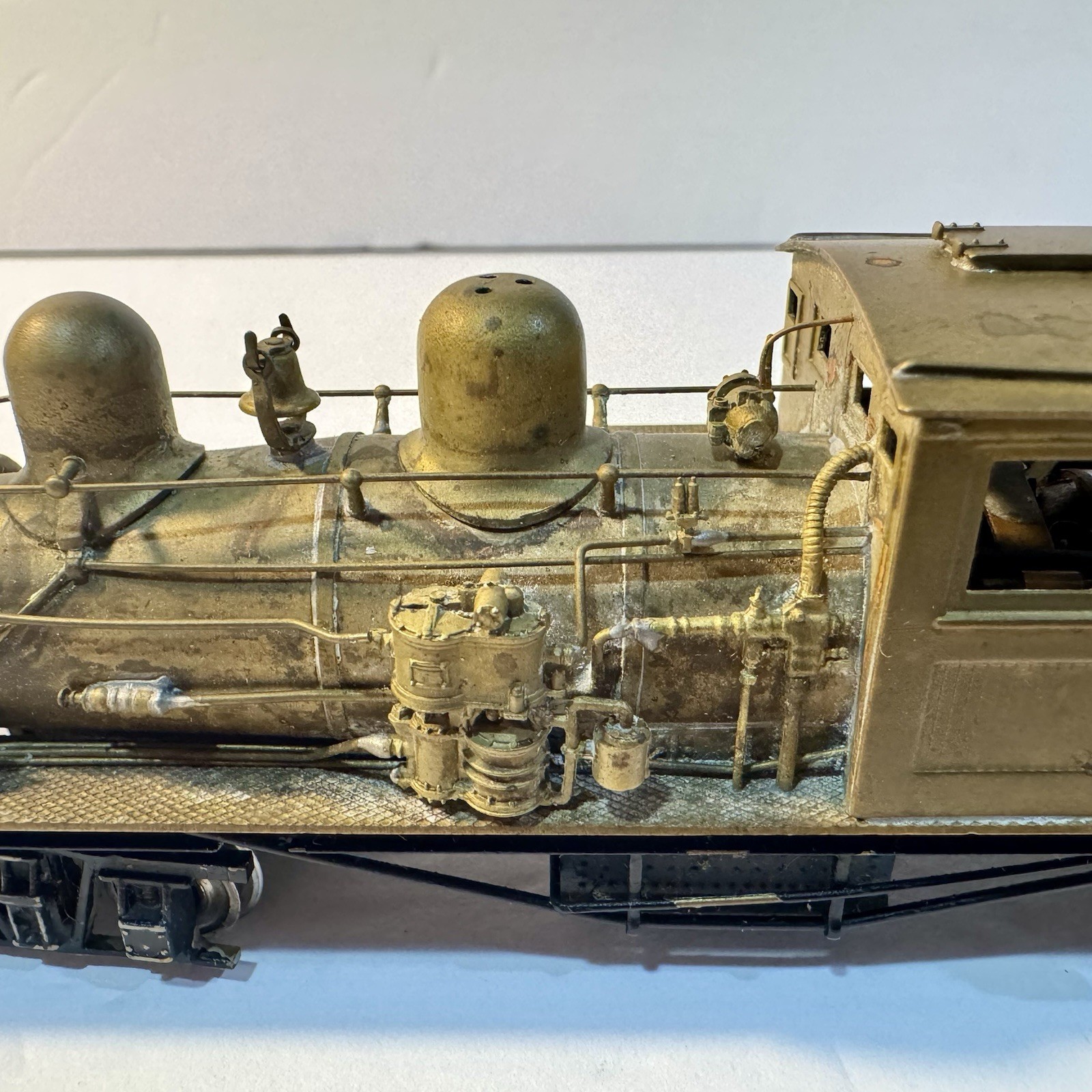 HO UNITED 2-TRUCK SHAY CLASS B GEARED LOGGING LOCOMOTIVE BRASS VINTAGE PFM???