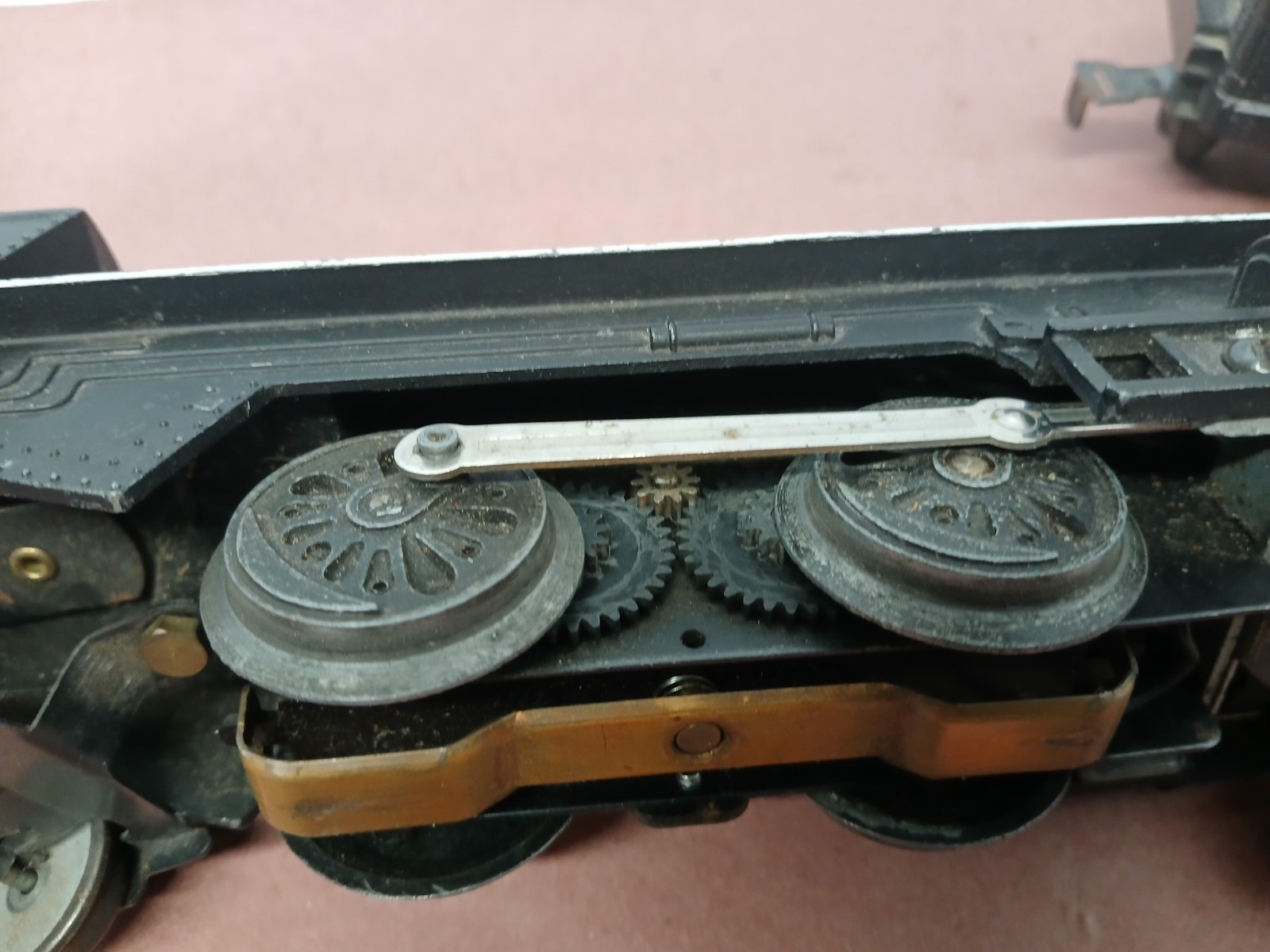 Vintage Marx Union Pacific #666 2-4-2 Steam Locomotive Powered Up Untested