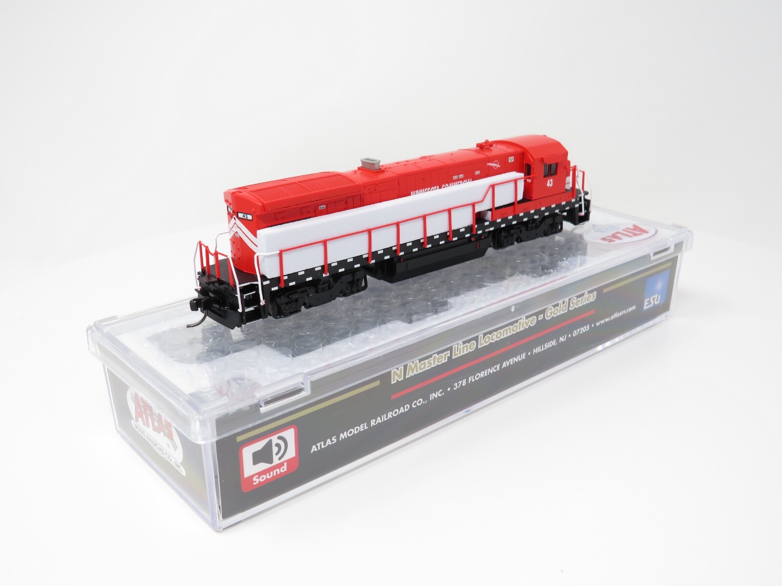 Atlas N 40005456 LokSound DCC Minnesota Commercial GE B23-7 Diesel Locomotive