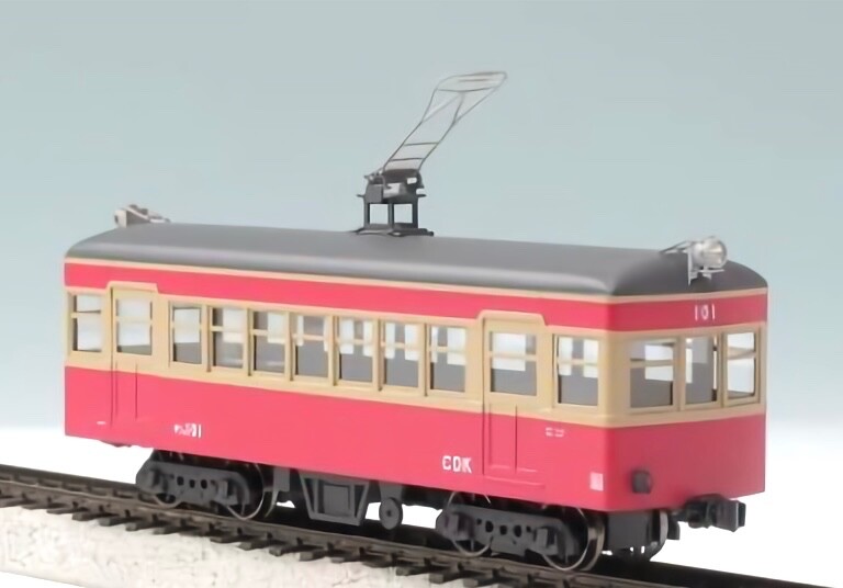 HOm/HOn3-1/2 Scale Imon Choshi Electric Railway Class Deha-101 Bogie Railcar H0m