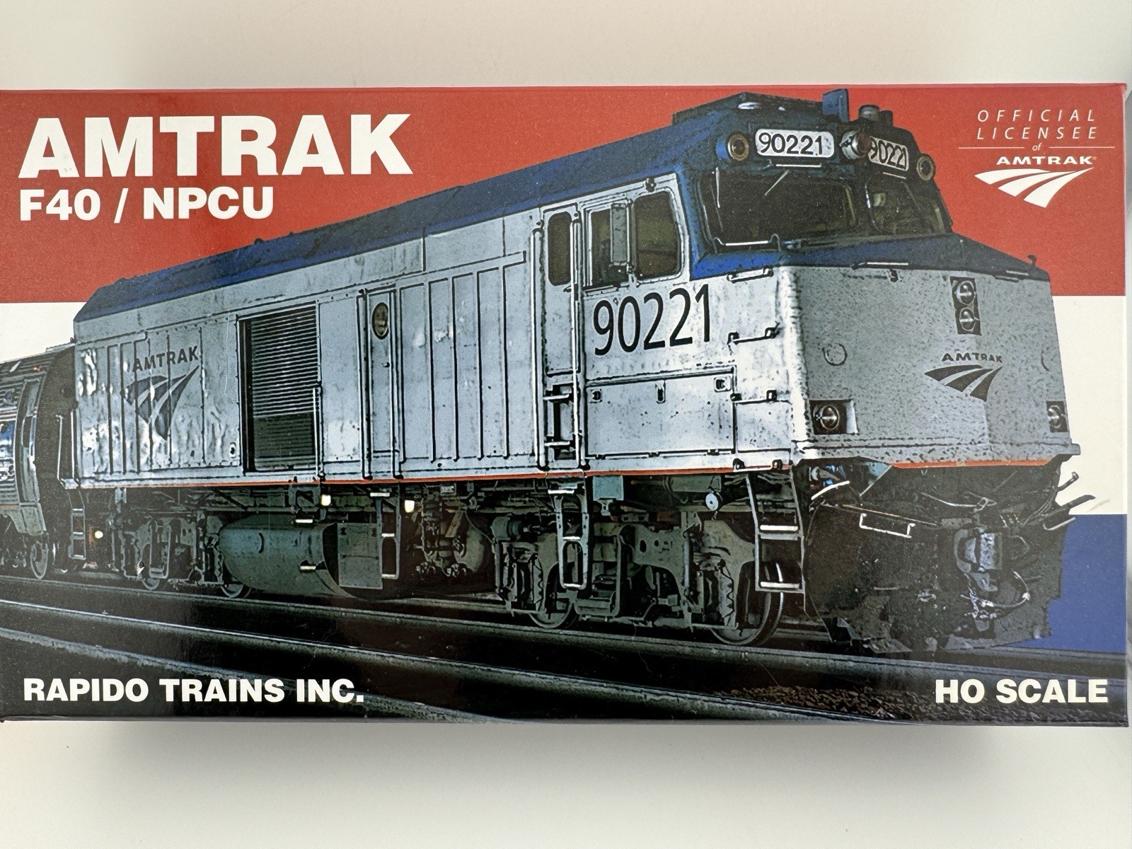 Rapido 81518 HO Scale Amtrak F40/NPCU Phase V Locomotive Road #90225 *DCC/Sound*