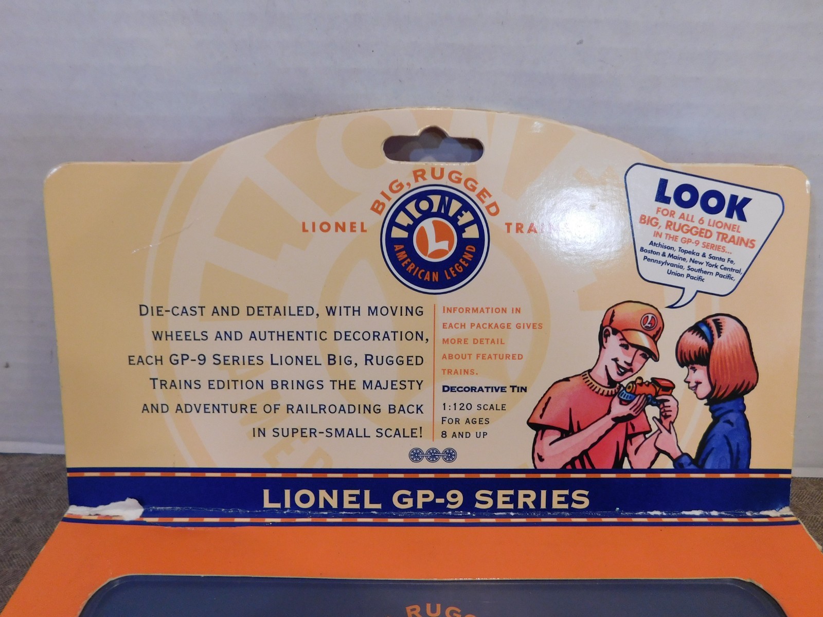 Lionel Big Rugged Trains GP-9 New York Central