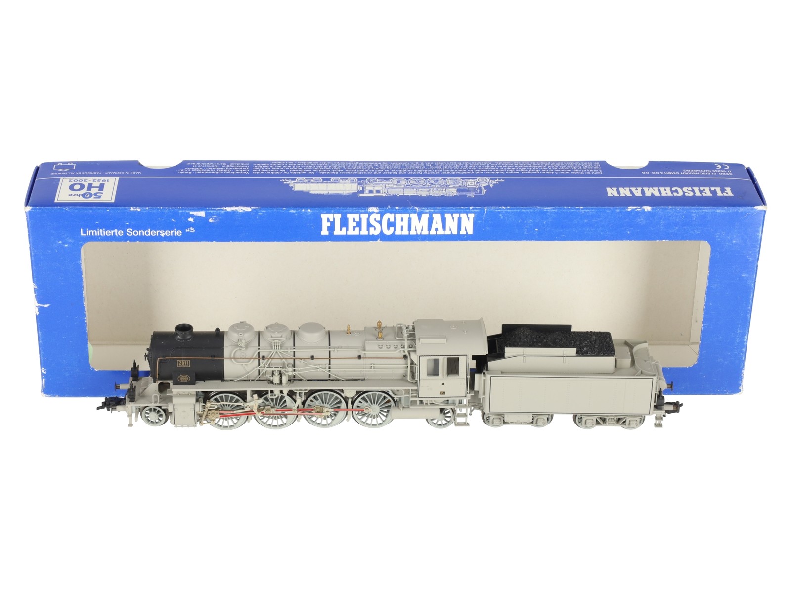 Fleischmann 824139 HO Scale 2-8-2 Steam Locomotive & Tender EX/Box