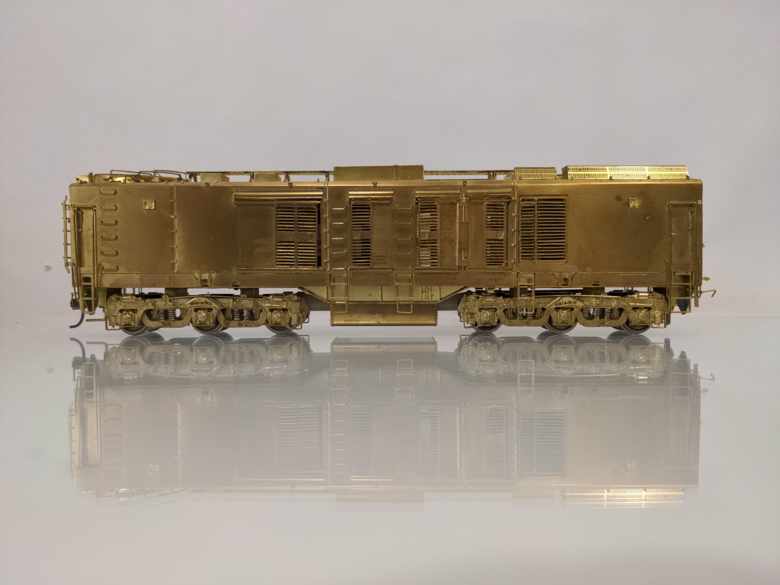 Overland Union Pacific UP 8500 hp 3-Unit Gas Turbine HO Unpainted Brass OMI-1849