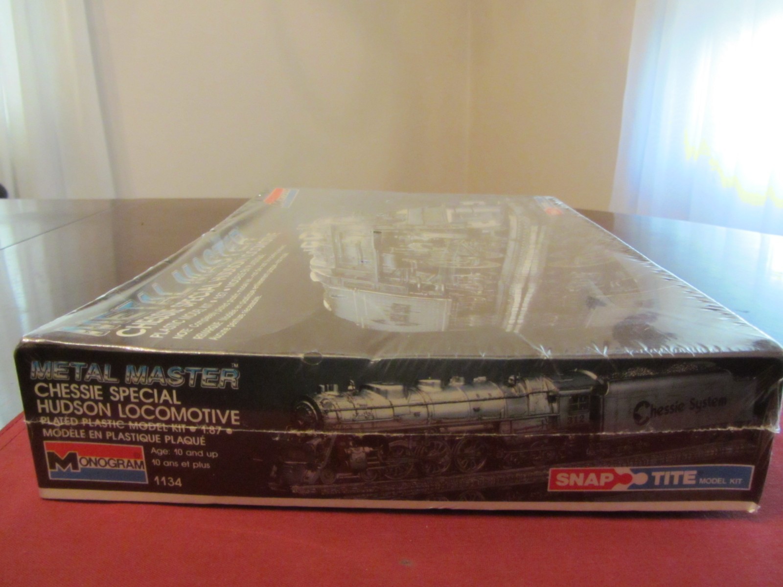 1988 Monogram Metal Master Chessie Special Hudson Locomotive Model 1134 SEALED
