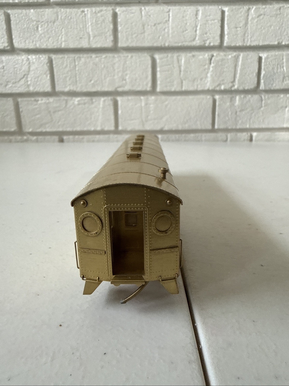 NJ Custom Brass Long Island Railroad LIRR PING PONG Combine PS-722 UNTESTED
