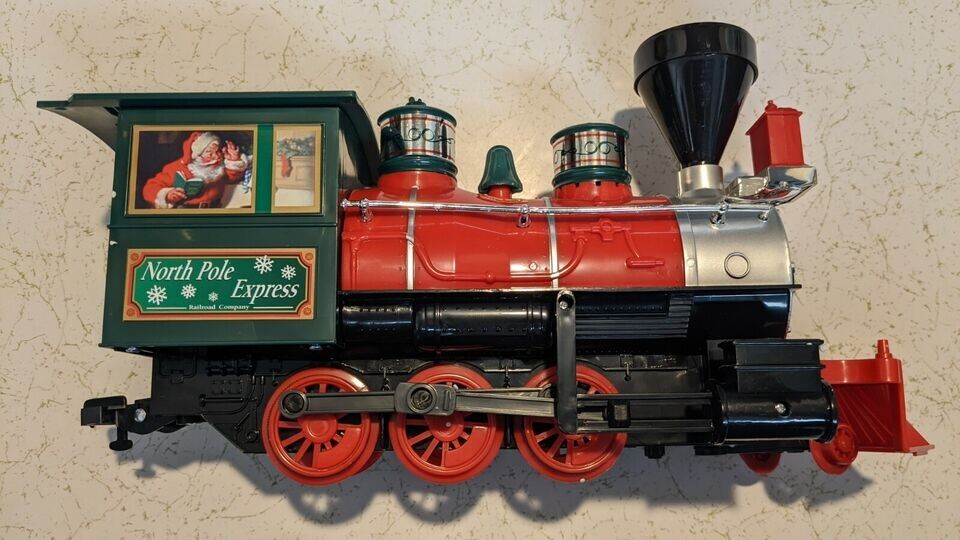Eztec G Gauge 2.4 Ghz ENGINE and REMOTE CONTROL North Pole Express Train-TESTED!
