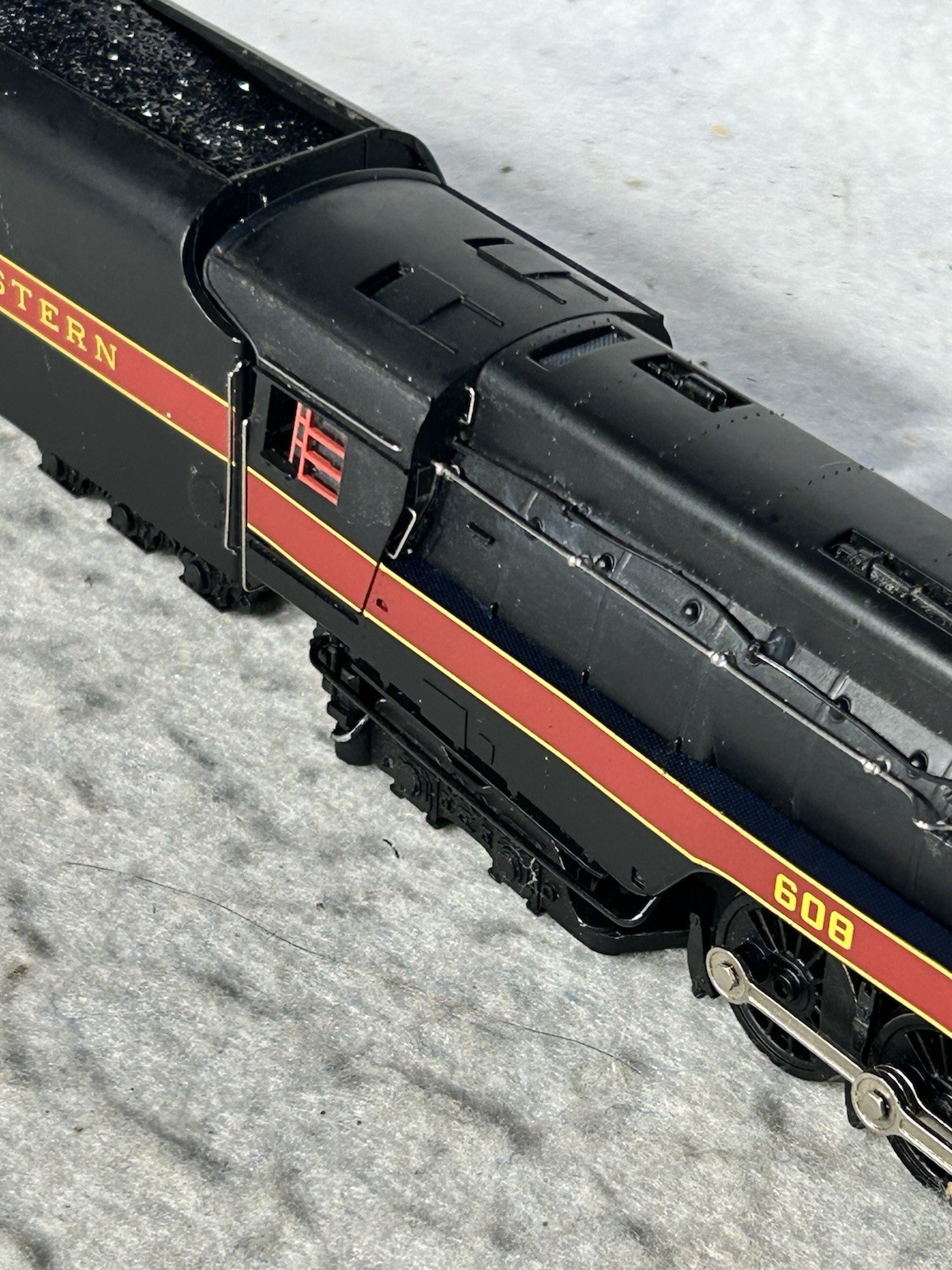 Collectible Bachman Norfolk & Western RR Class-J 4-8-4 Steam Loco HO (Ex Box)