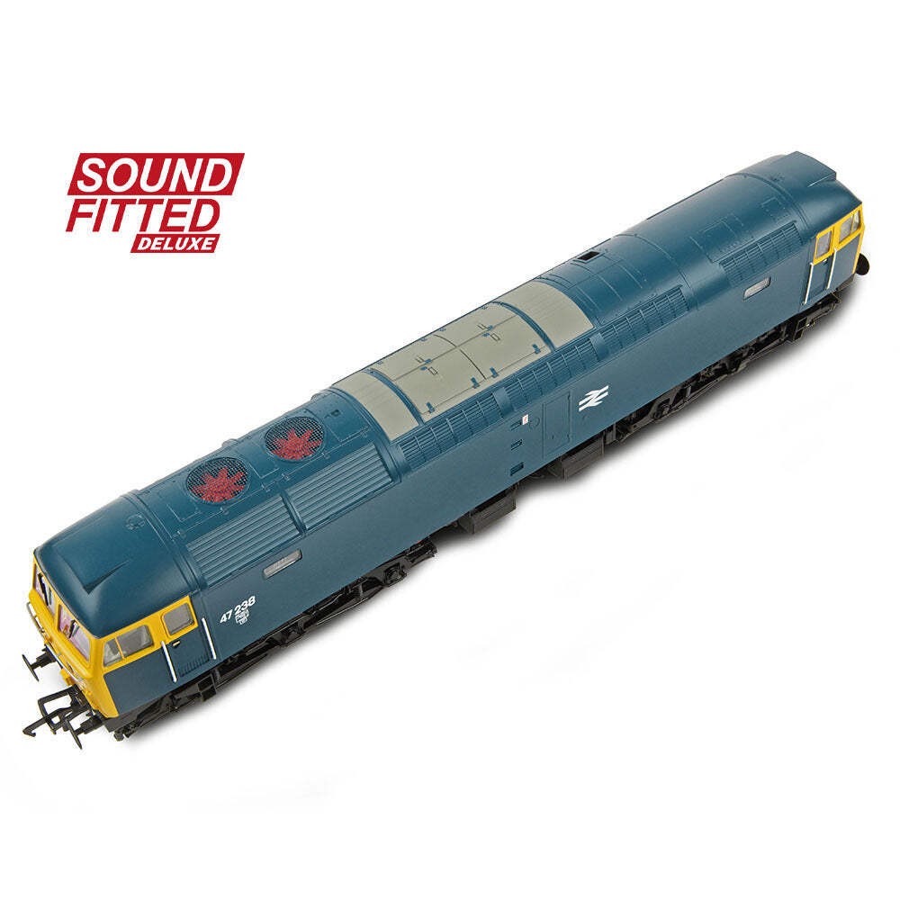 Bachmann 35-411BSFX OO Gauge Class 47/0 47238 BR Blue SOUND FITTED DELUXE