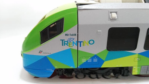 Vitrains 1108 MD TN608 Autonomous Province Of Trento/FS Trenitalia