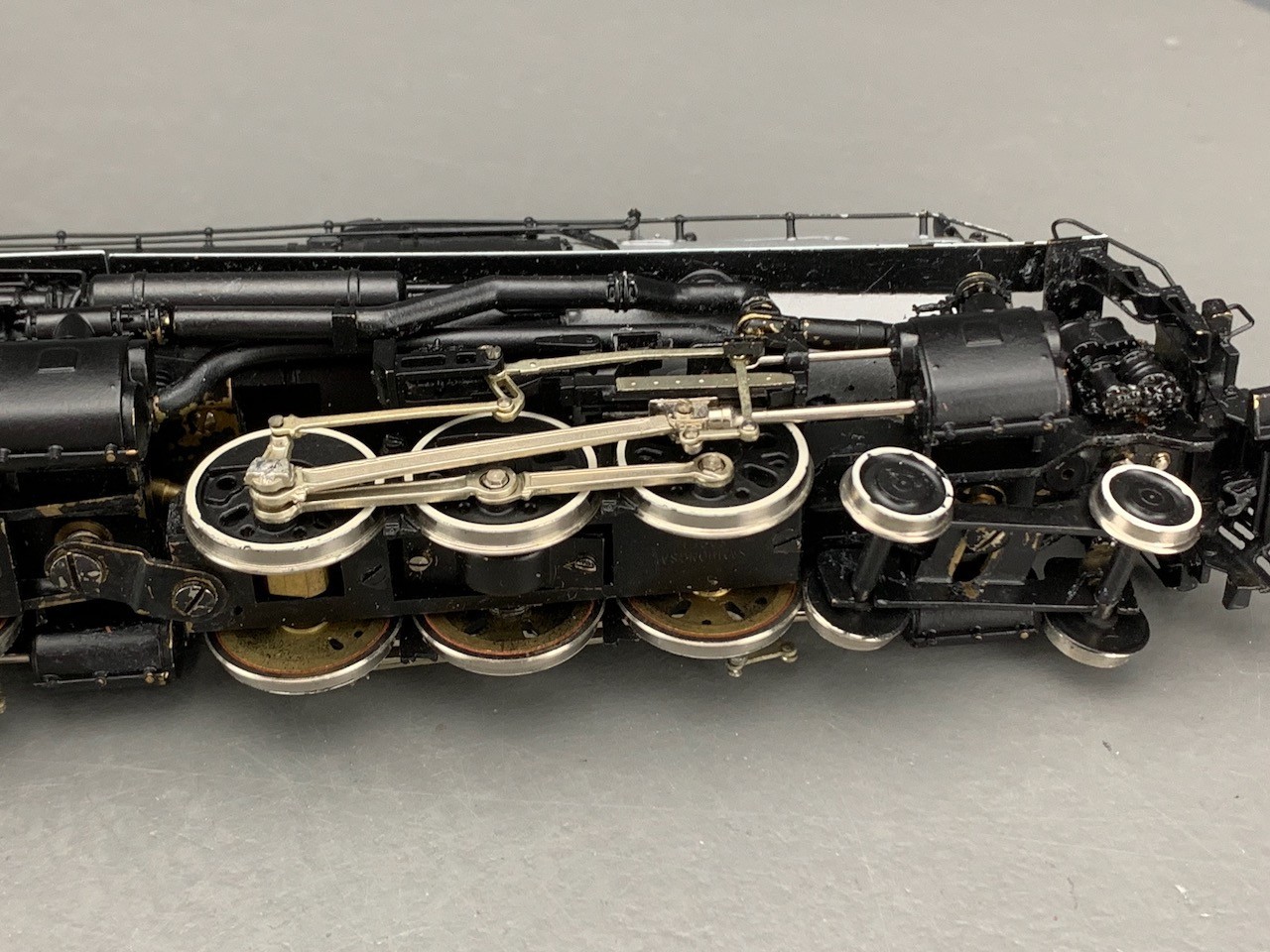 HO Key Brass D&RGW L-97 Challenger 4-6-6-4 Steam Loco #3800 w/DCC&SND HO8233