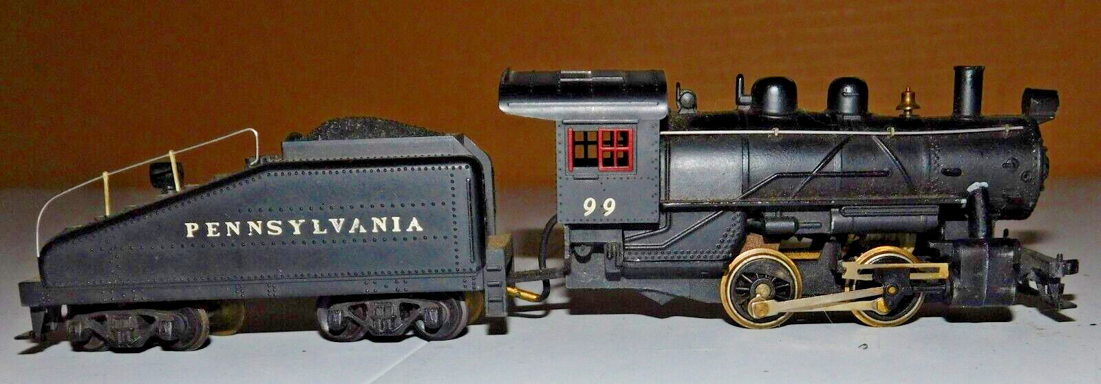Mantua A5 Class Steam Tender Locomotive ~ Pennsylvania ~ RTR Diecast Rd# 99 – HO