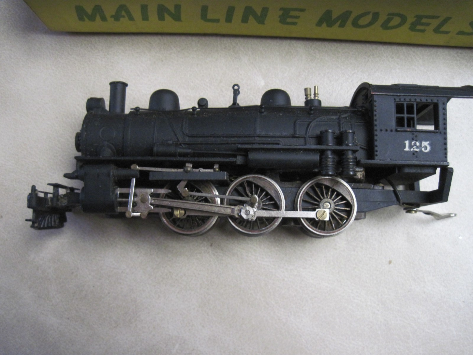 Vintage BRASS HO 4-6-0 Locomotive #125 Tokyo JAPAN Sagami? Tenshodo? UNKNOWN