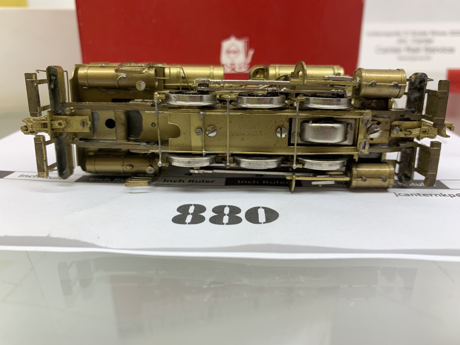 880 Westside Models Co. SP S-2 #217T Switcher Brass HO Scale 1:87 Nice Detail