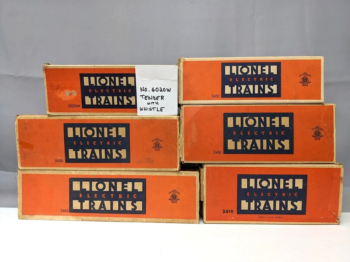 Lionel No.1447WS Steam Locomotive 4 Car Freight Set Circa 1948 O/Boxes C-7+