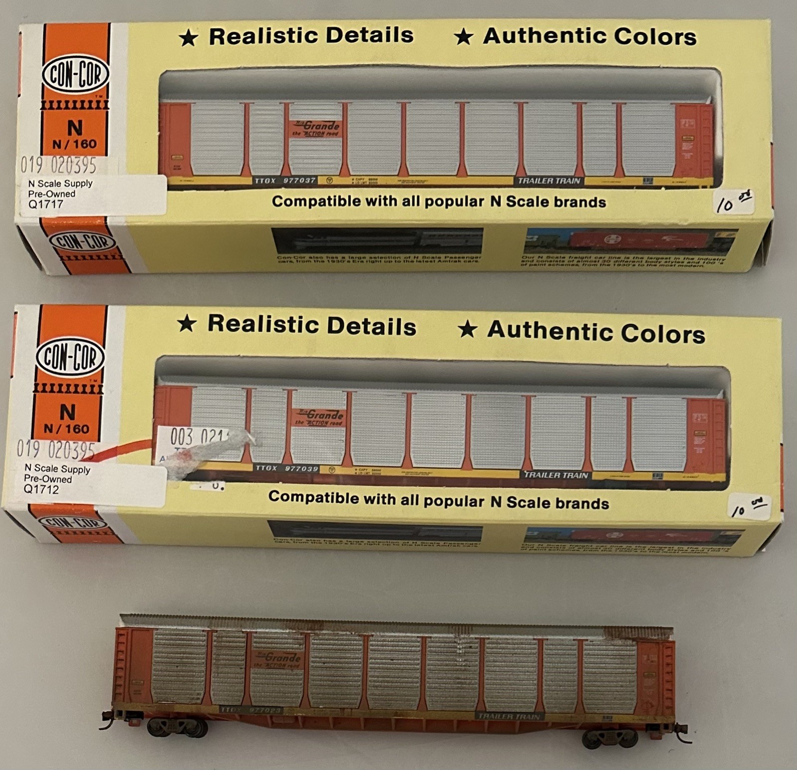 Huge N Scale Lot | D&RGW | 52 Freight Cars + 4 Locomotives | Rio Grande