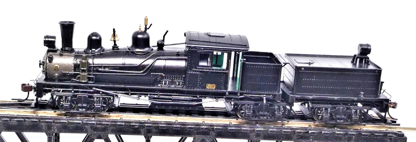 Spectrum 84704 HO 80 Ton 3 truck Shay Oil Bunker DCC SOUND Steam Loco Tested