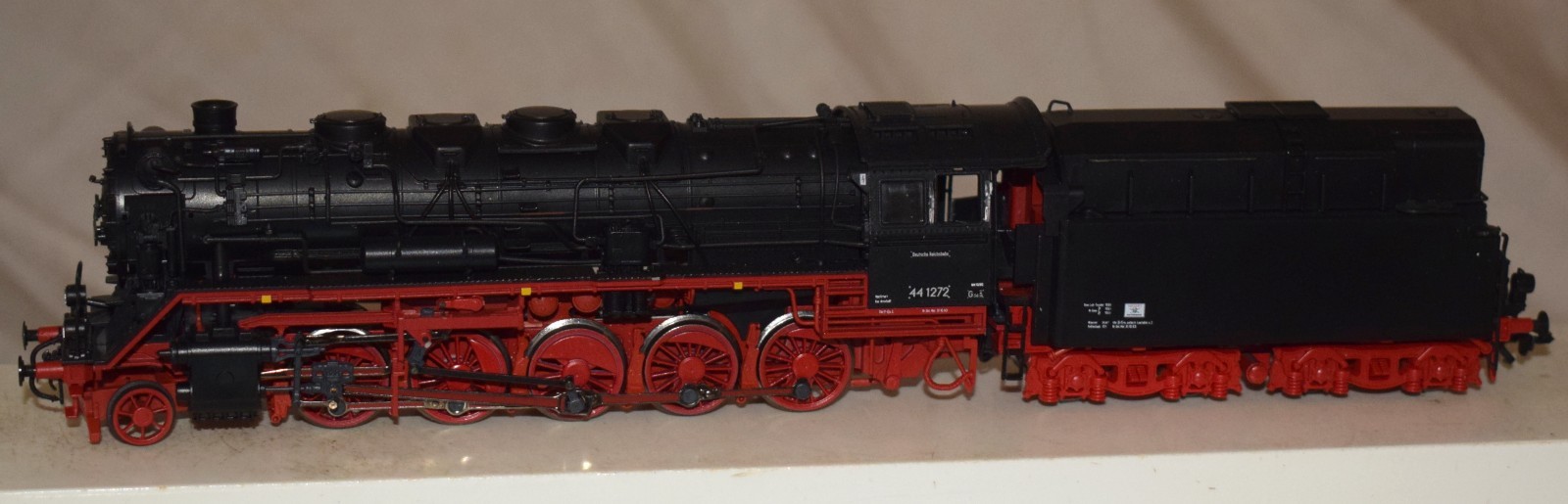Roco No. 63239 DR 44 1272 Locomotive 2-10-0 Black – HO Gauge in Box