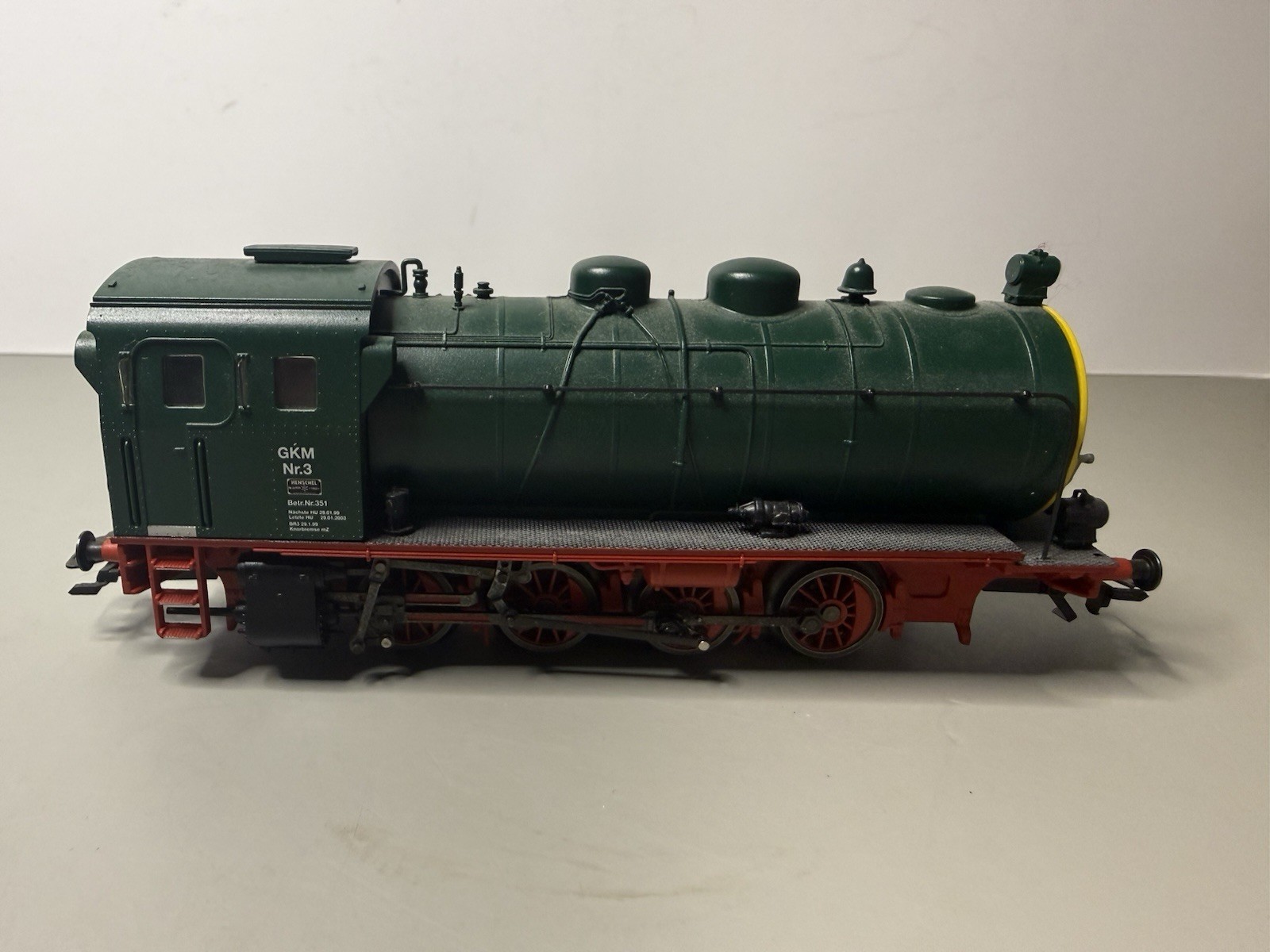 Märklin HO Dampfspeicher Lokomotive GKM Nr. 3 Steam Storage Locomotive w/ Manual