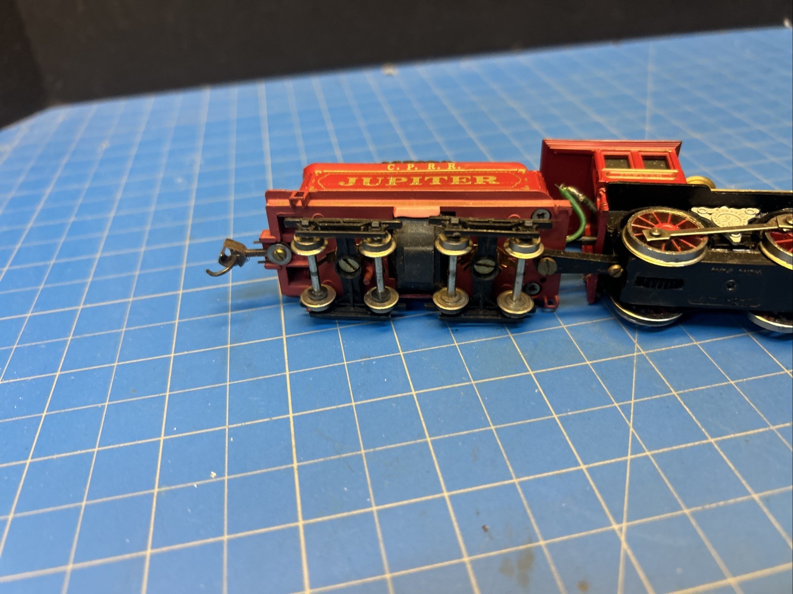 Bachmann HO Scale Central Pacific CPRR Jupiter 4-4-0 Steam Locomotive & Tender