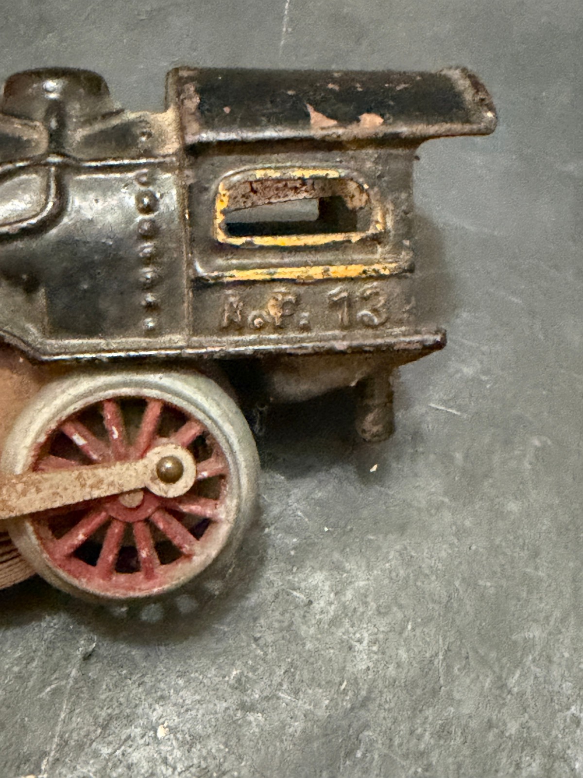 American Flyer A.F. #13 1920-30’s Cast Iron Steam Locomotive O Train restore