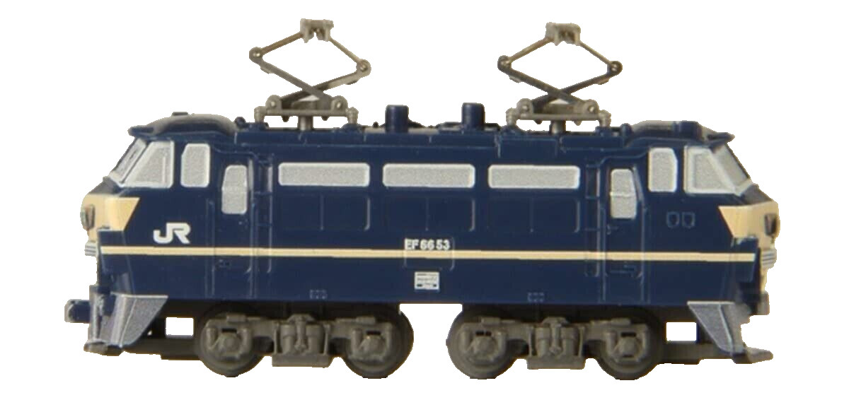Z scale Rokuhan ST003-1 Powered DB EF66 Electric Loco SET w/opt Mkln cplrs (12)