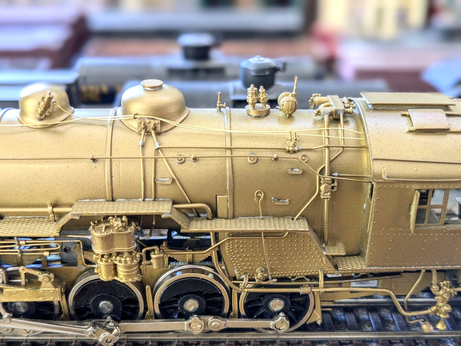 WESTSIDE SAMHONGSA BRASS “B&O U-1 0-10-0” HO **BACKHEAD **CAN MOTOR **RUNS G@@D!