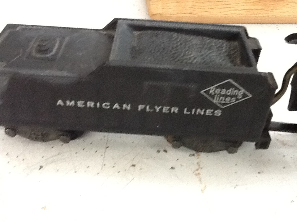 American Flyer 307 Reading Lines Steam Locomotive and tender Not tested