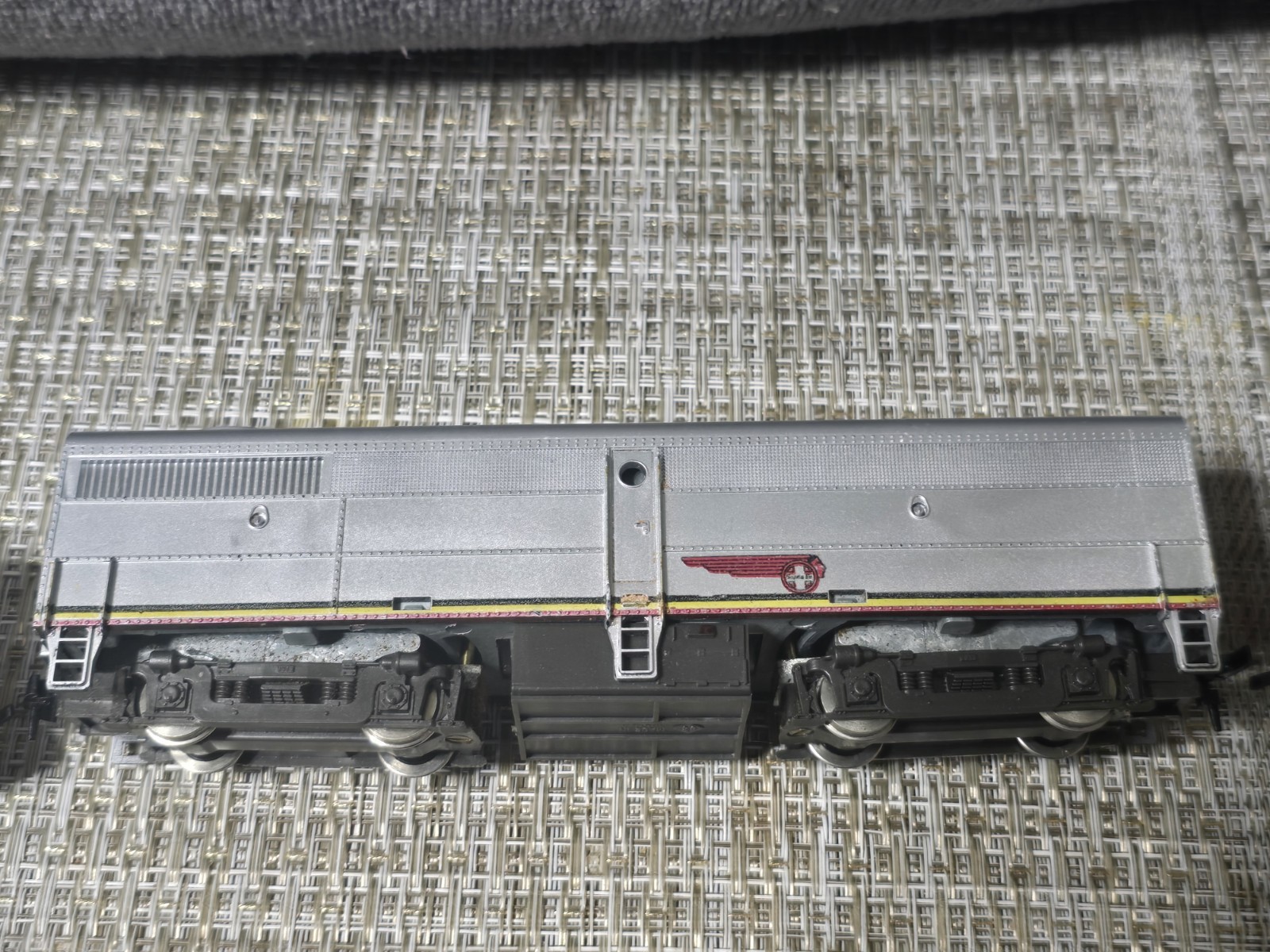 Vintage Santa Fe Warbonnet Train Set 2 Diesel Locomotives +Roco Made in Austria