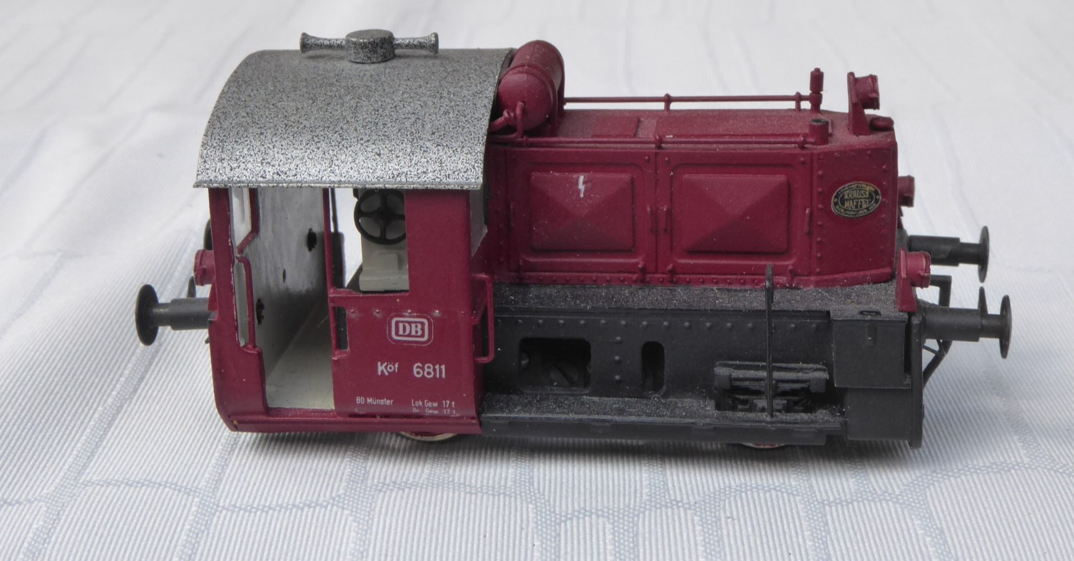 Günther H0 Battery operated Köf Lok DB Epoch 3 BD Münster Metal – Limited Series