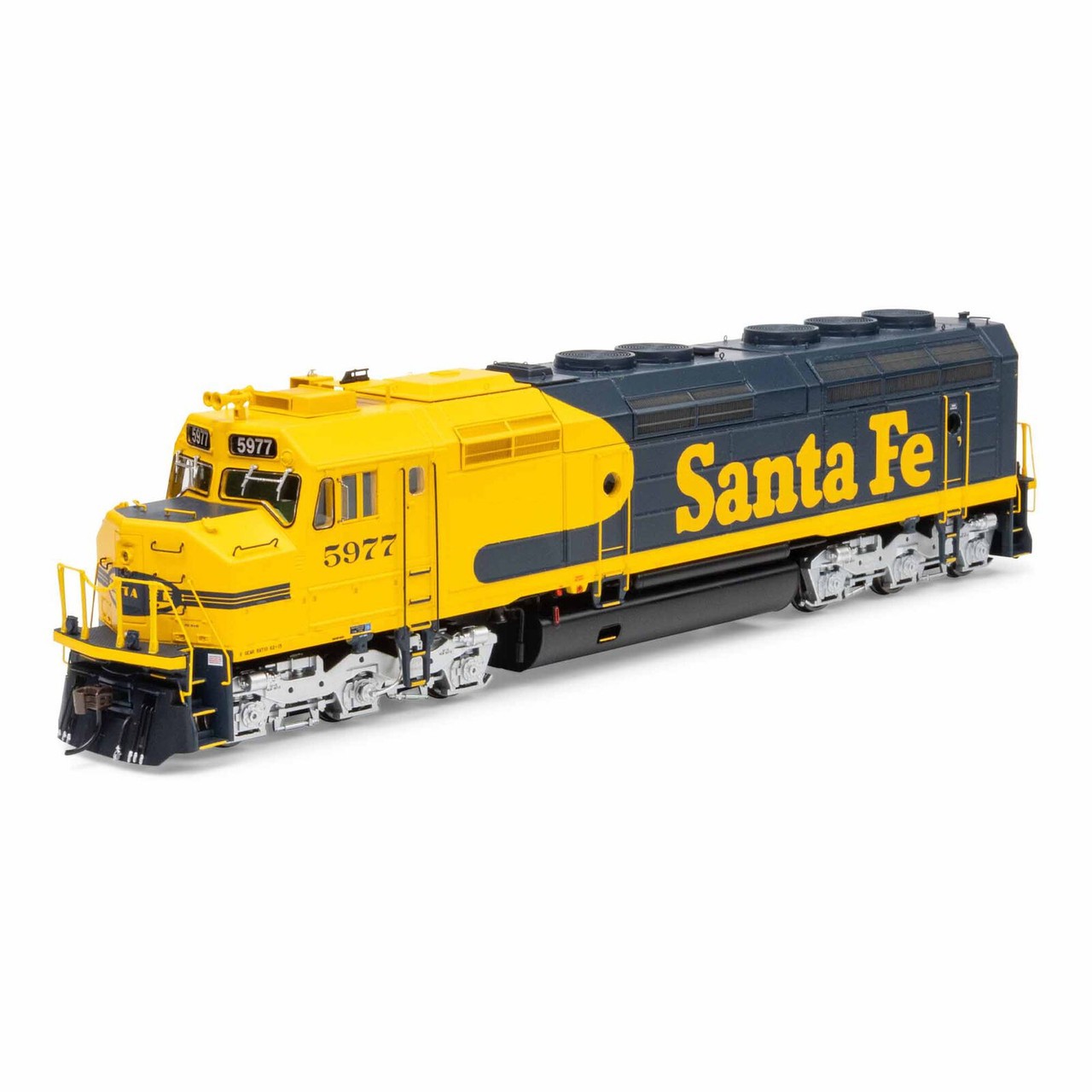 Athearn Genesis ~ HO Scale ~ EMD F45u ~ Santa Fe #5977 ~ DC ~ 18271