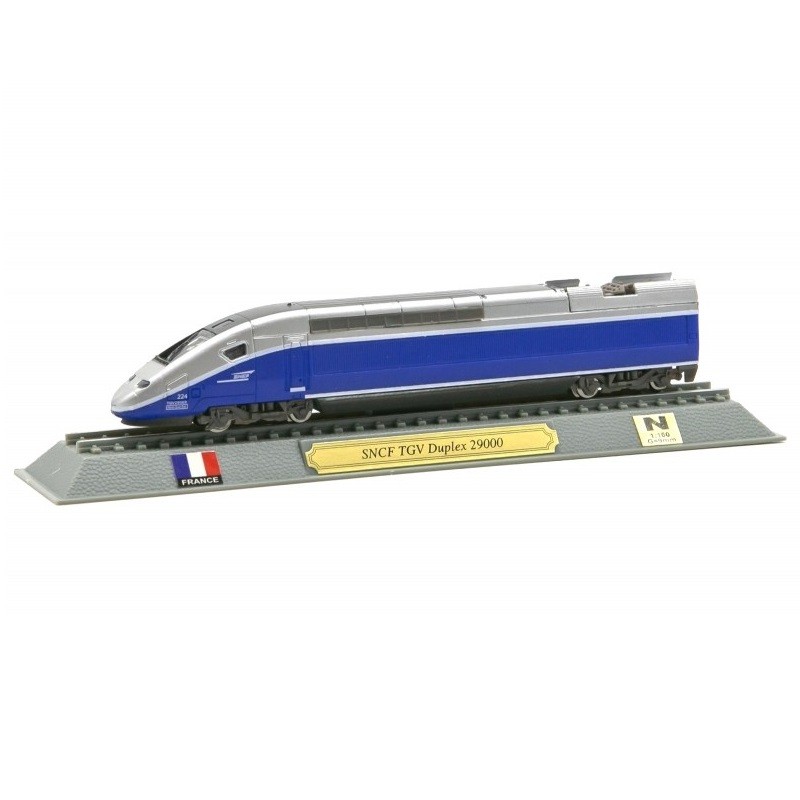 TGV Duplex 29000 SNCF 1:160 Railroad locomotive DelPrado 035