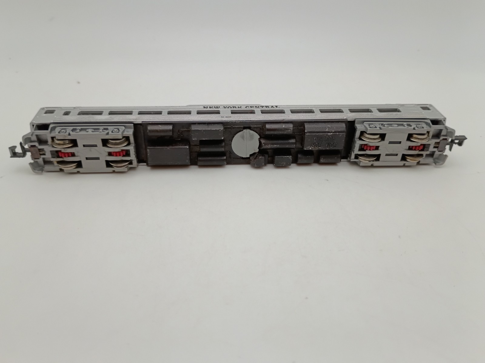 Con-Cor N Scale 4444 New York Central RDC-3 BUDD Passenger Runs Well In Box