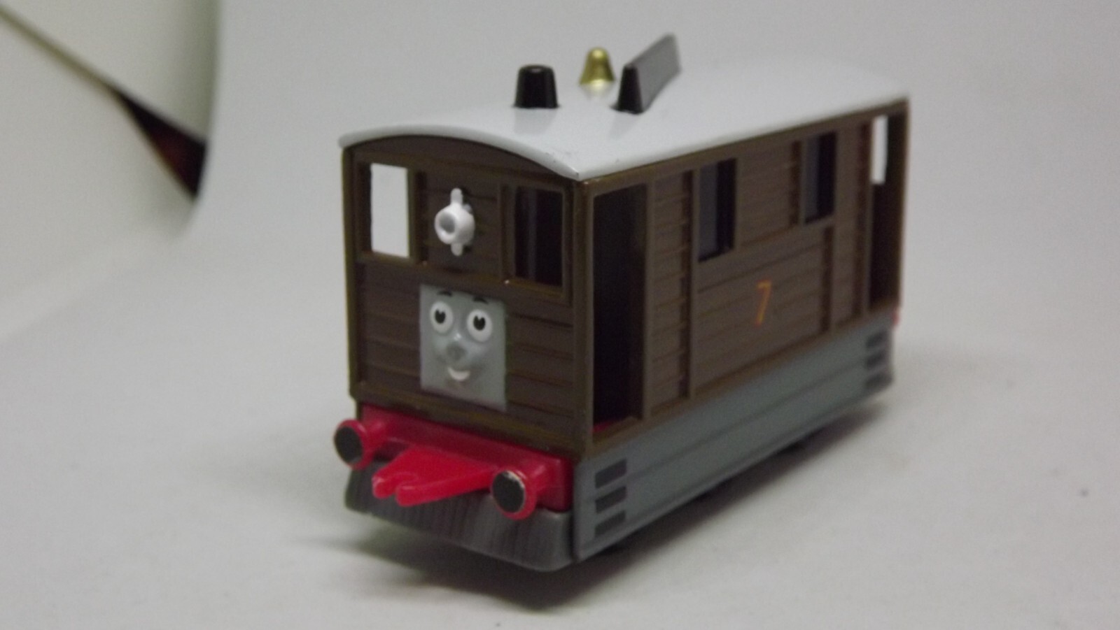 Thomas the Tank Engine & Friends – Toby the Tram [7] DieCast Train (1989, ERTL)