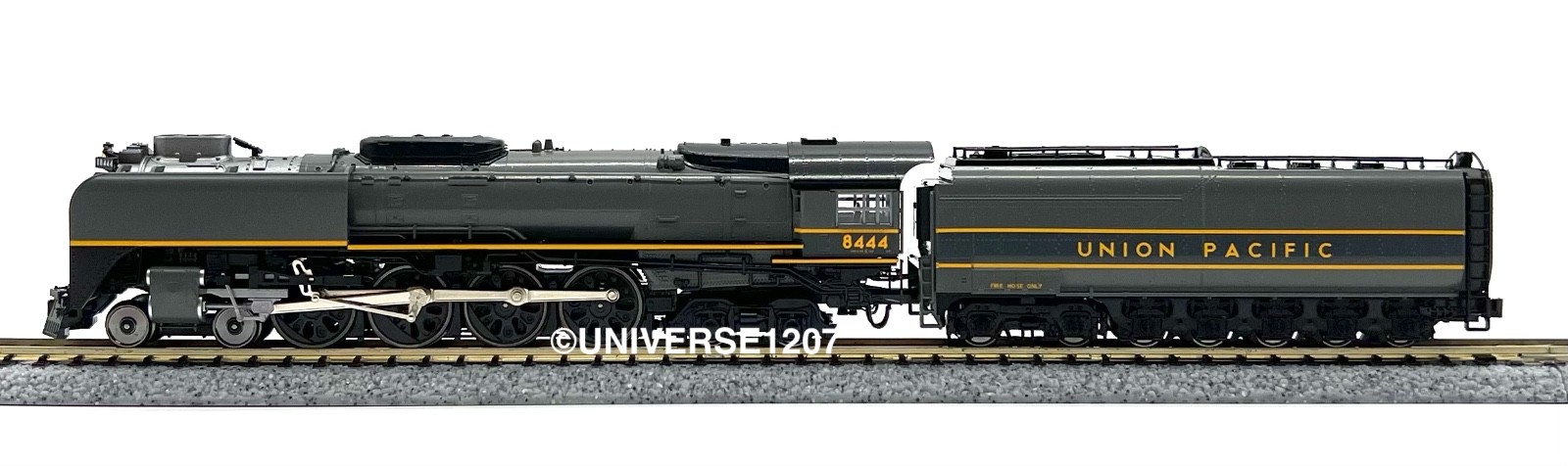 N Kato 126-0403-LS 4-8-4 FEF-3 Steam Locomotive UP #8444 Greyhound Sound DCC NIB
