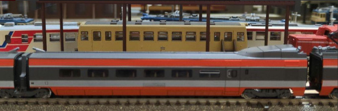 KATO N gauge TGV 6-car basic set with motor 10-198 Precision Railroad Model 2000