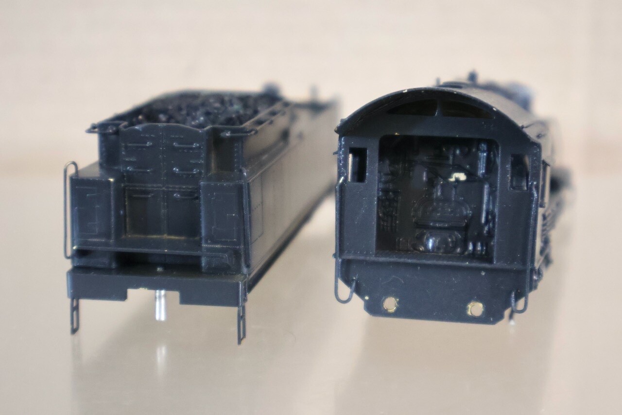 CUSTOM BRASS NJ brass BODY for CHESAPEAKE & OHIO 0-10-0 C-12 SWITCHER LOCOMOTIVE