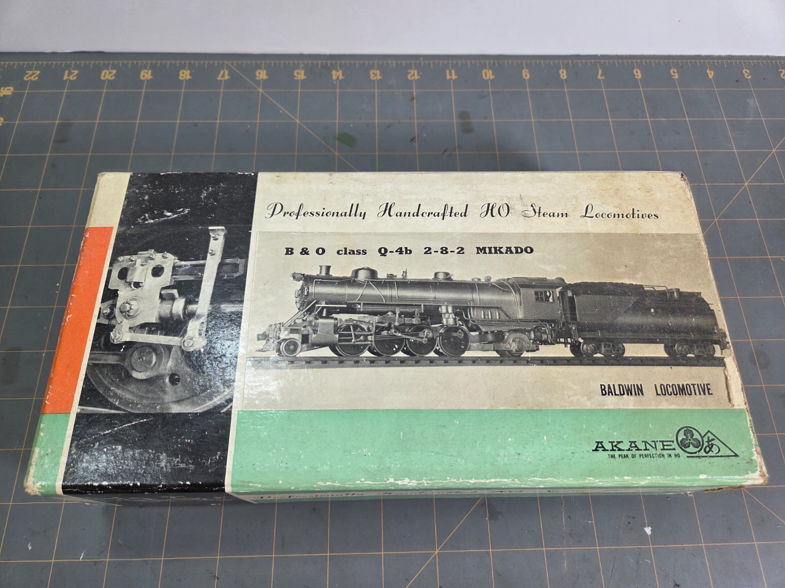 B&O 2-8-2 Mikado Q-4b Class – HO Scale Brass Locomotive – Akane Model