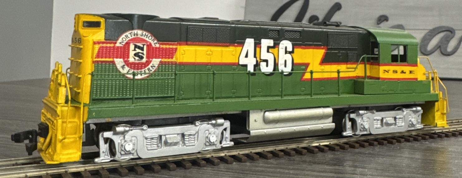 ALCO Models HO Brass #D-101 DL-640 RS-27 C/Ptd. NS&E #456 – Tested & Used!