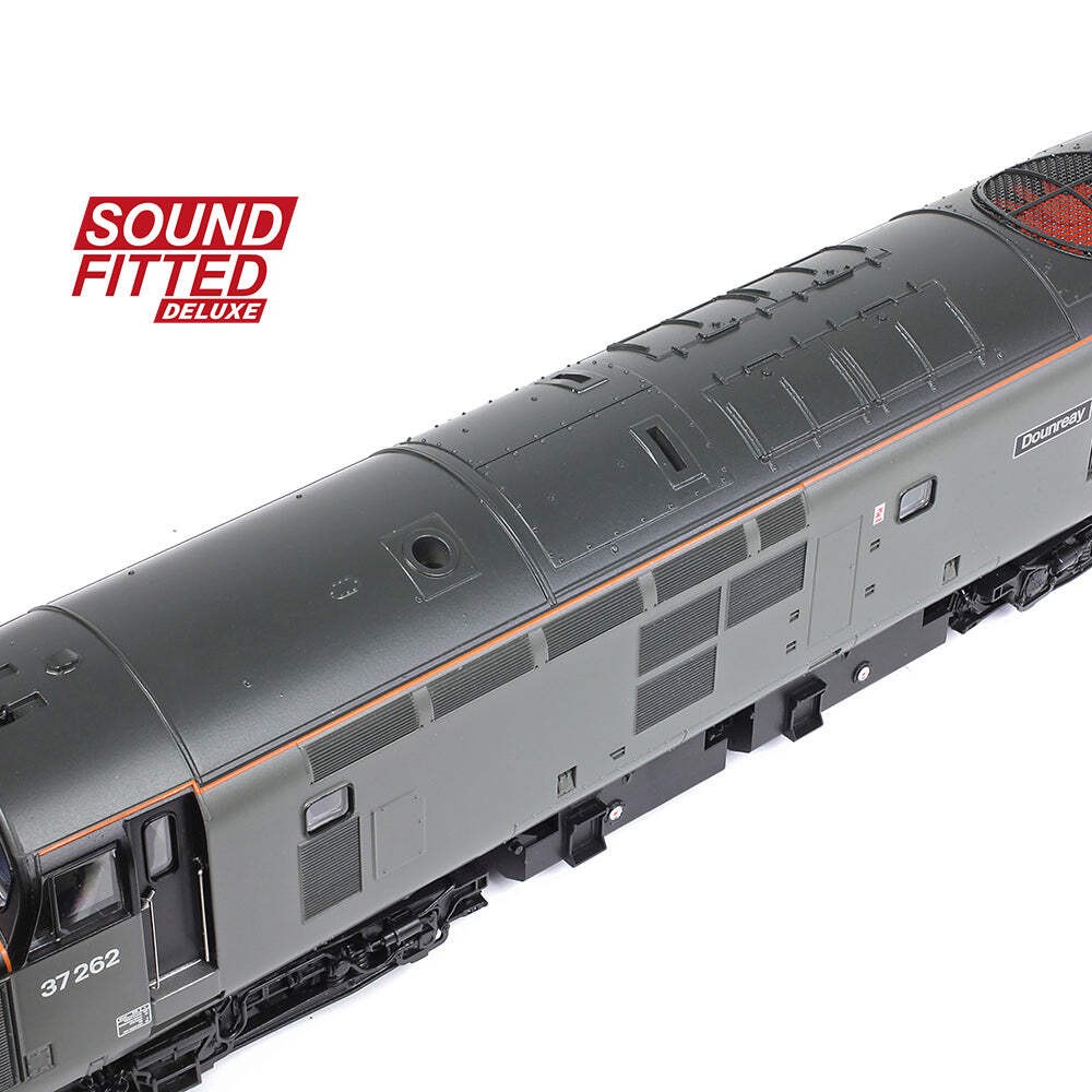 Bachmann 35-311SFX OO Gauge Class 37 37262 Dounreay BR Eng Grey DCC SOUND DELUXE